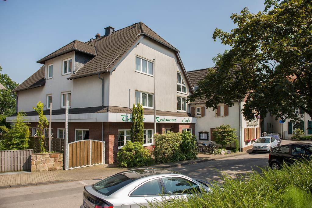 Hotel & Restaurant Zum Vater Rhein Monheim am Rhein Exterior foto